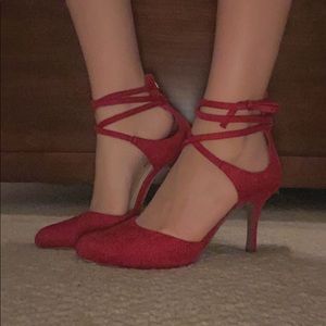 SEXY Red strappy heels